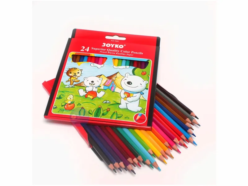 Pensil Warna Joyko 24