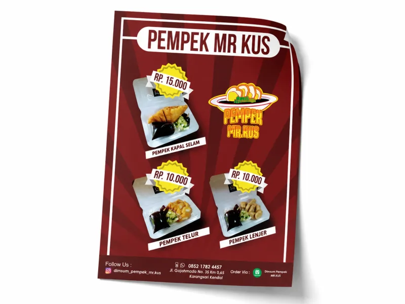 Stiker HVS F4